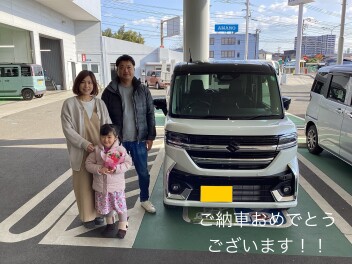 ★Y様スペーシアカスタムご納車です★